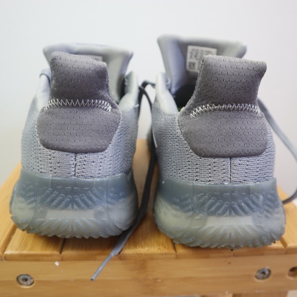 Adidas Boost Gray Running Shoes – Men’s Size 9 - Picture 4 of 6